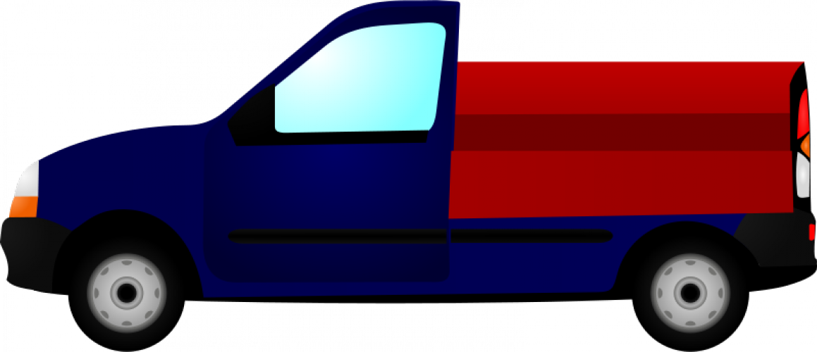 Cartoon Pickup Truck
