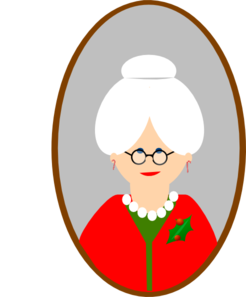 Mrs. Claus Clip Art - vector clip art online, royalty ...