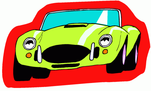 Animated Cars Clip Art