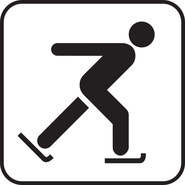 Skating rink clipart