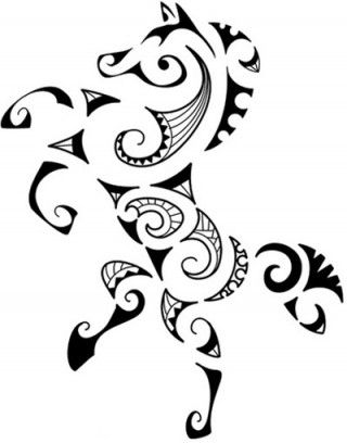 Tribal Horse Tattoo | Horse Tattoos ...