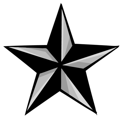Nautical Star Tattoo Outline Flickr Photo Sharing Tattoo
