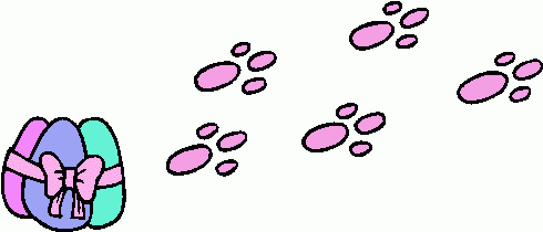Easter Bunny Footprints Printable - ClipArt Best