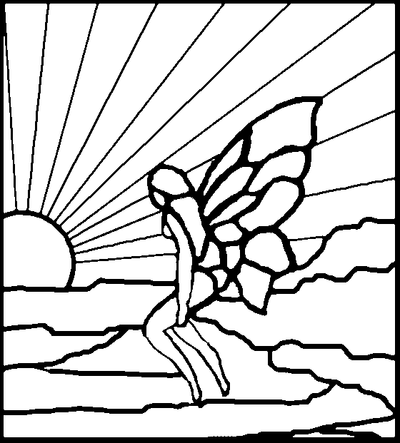 Free Fantasy Patterns For Stained Glass
