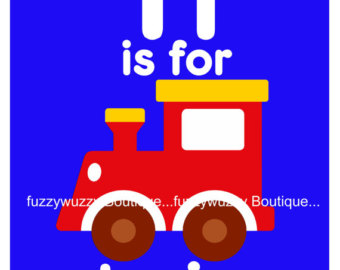 train printables