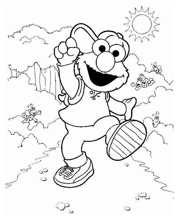 Elmo Coloring Pages to Print | Coloring Pages To Print