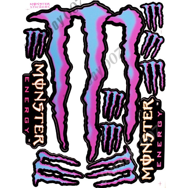 Purple Monster Energy Drink Symbol - ClipArt Best