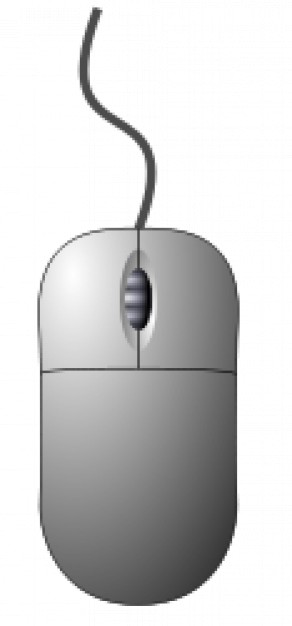 Computer mouse (top-down view) | Download free Vector