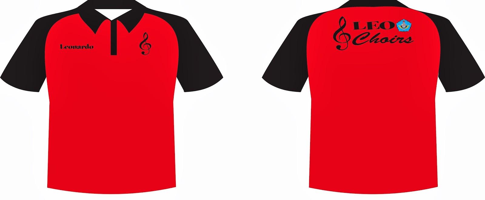 Contoh Desain Baju Polo Shirt Kelompok Paduan Suara ~ Hanung's World