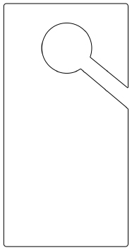 Door Hanger Template