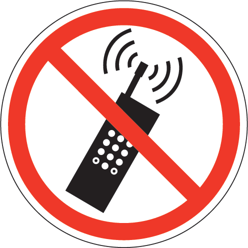 Printable No Cell Phone Sign - ClipArt Best