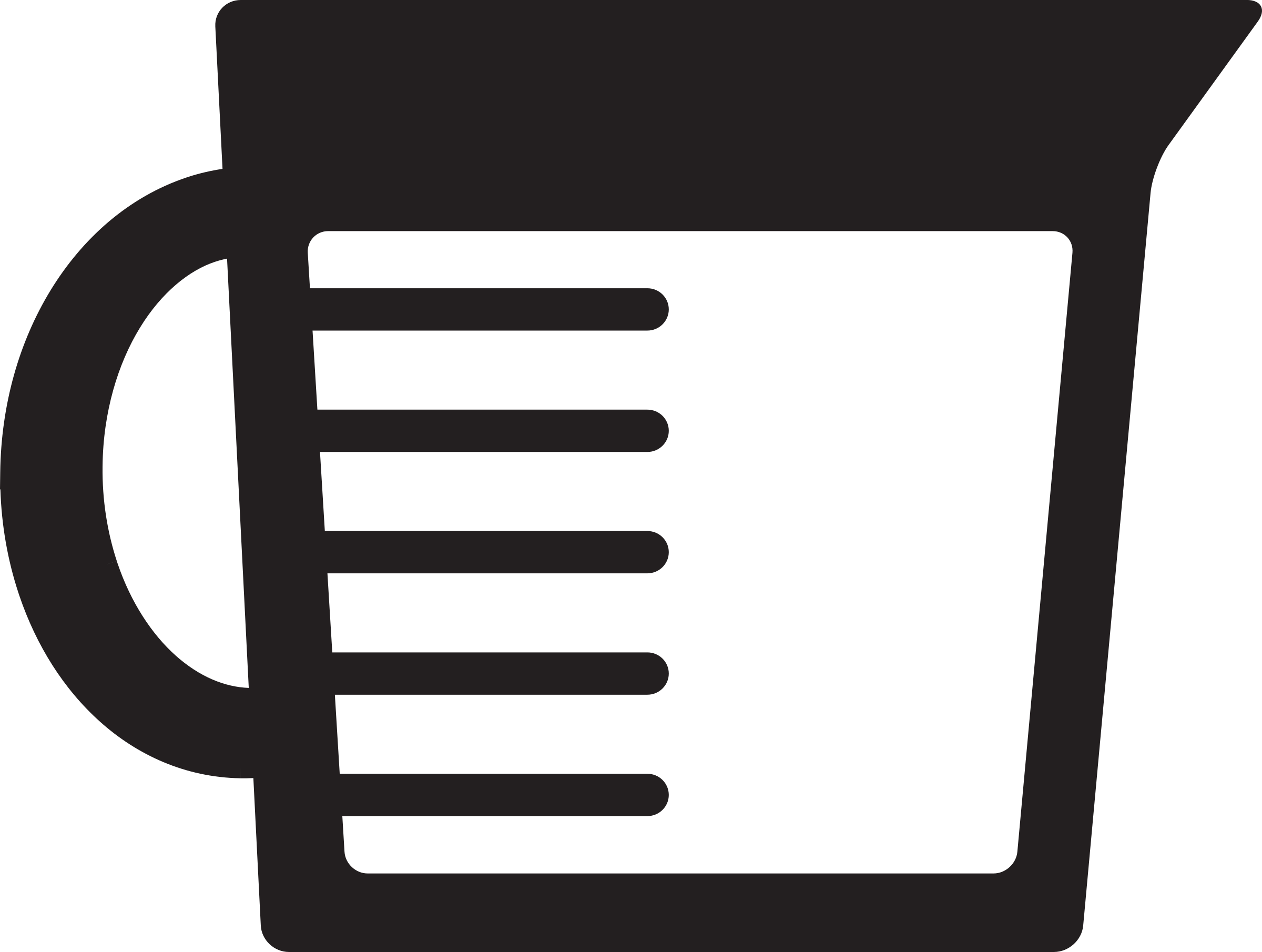 Measuring Cup Of Water Clipart