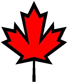 Canadian flag clipart