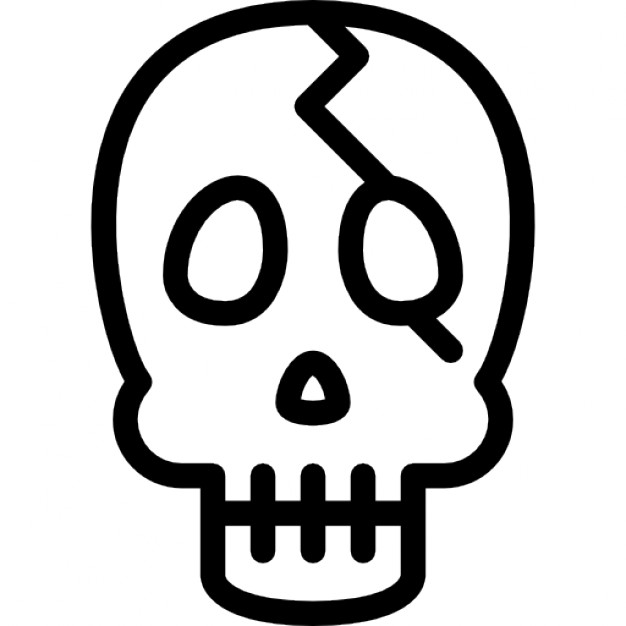 Skull Outline Vectors, Photos and PSD files | Free Download