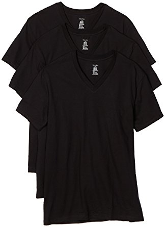 Amazon.com: Calvin Klein Men's 3-Pack Classic V-Neck T-Shirt: Clothing ...