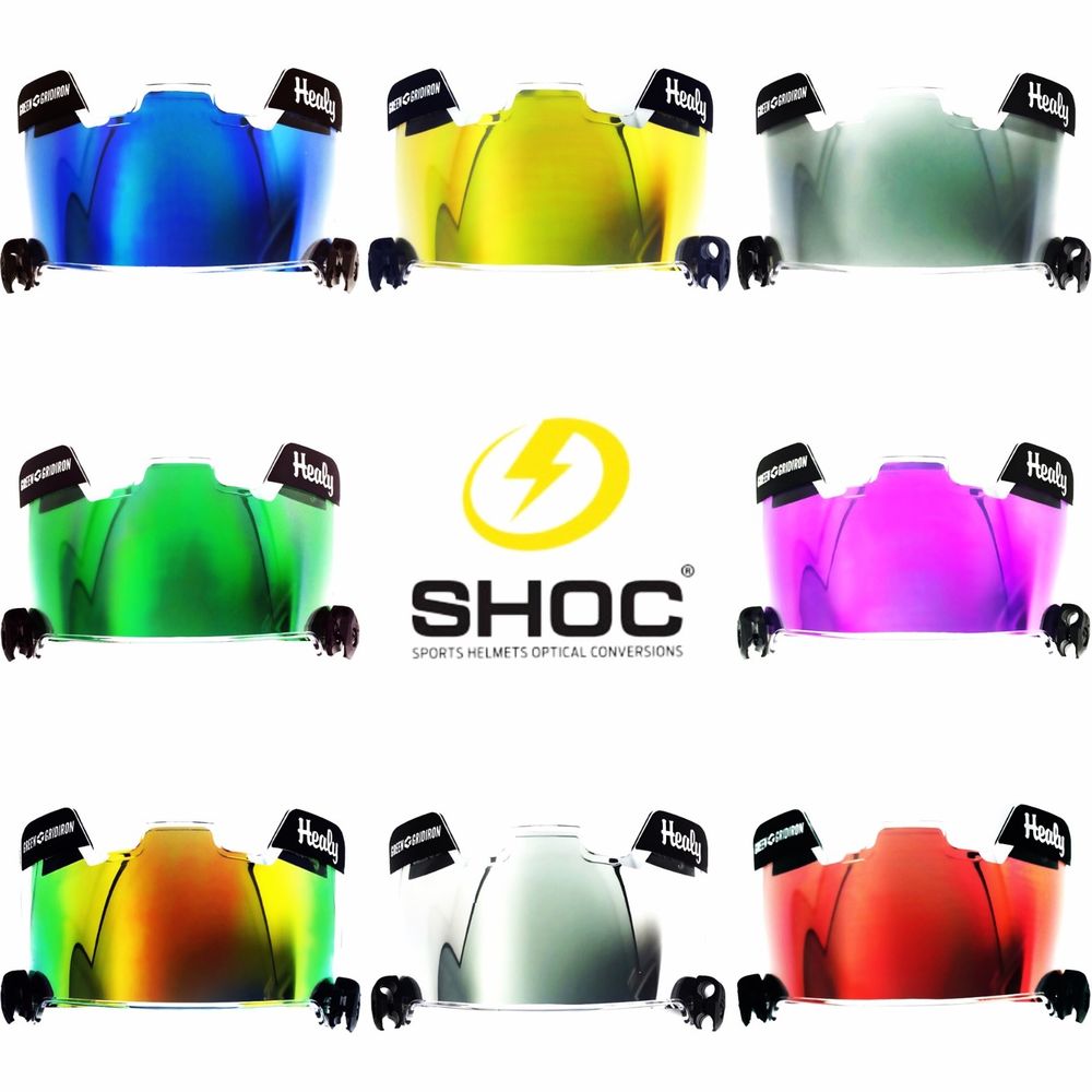 SHOC INSERT for Football or Lacrosse Helmet Visor - Under Armour ...