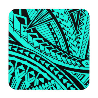Samoan Patterns Drink & Beverage Coasters | Zazzle