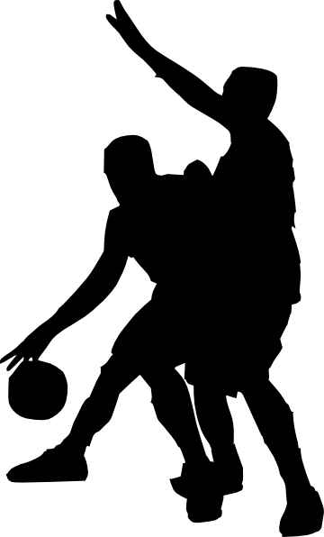 Basketball clipart black and white png