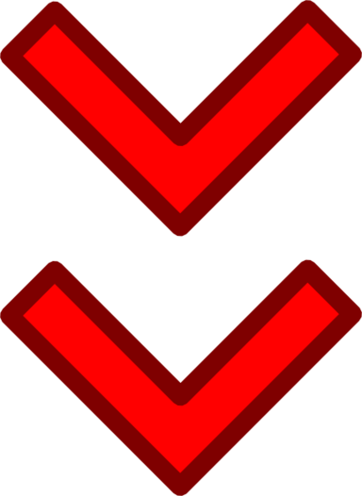 Animated Down Arrow Clipart - Free to use Clip Art Resource