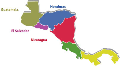 Mapa America Central Para Profesores - ClipArt Best