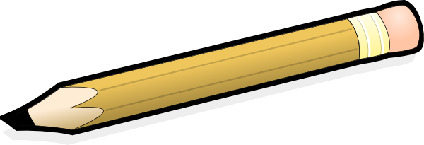Pencil Clip Art - vector clip art online, royalty ...