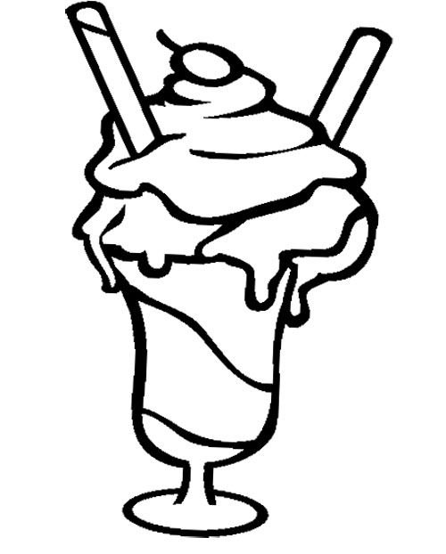 Coloring Pages Online Ice Cream Sundae Coloring Pages Fresh At ...