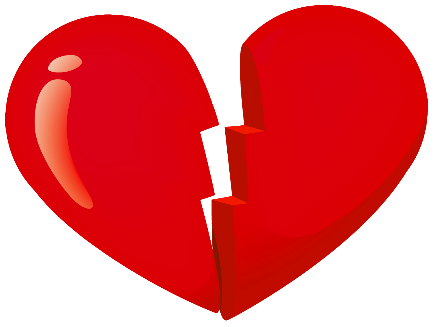Broken Heart Clipart