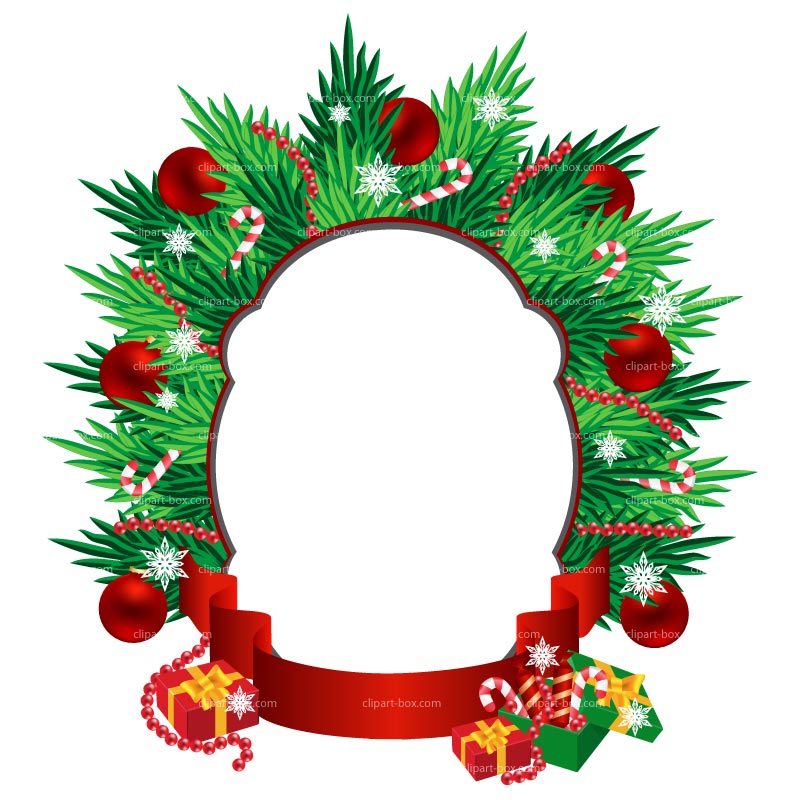 Clipart christmas frames