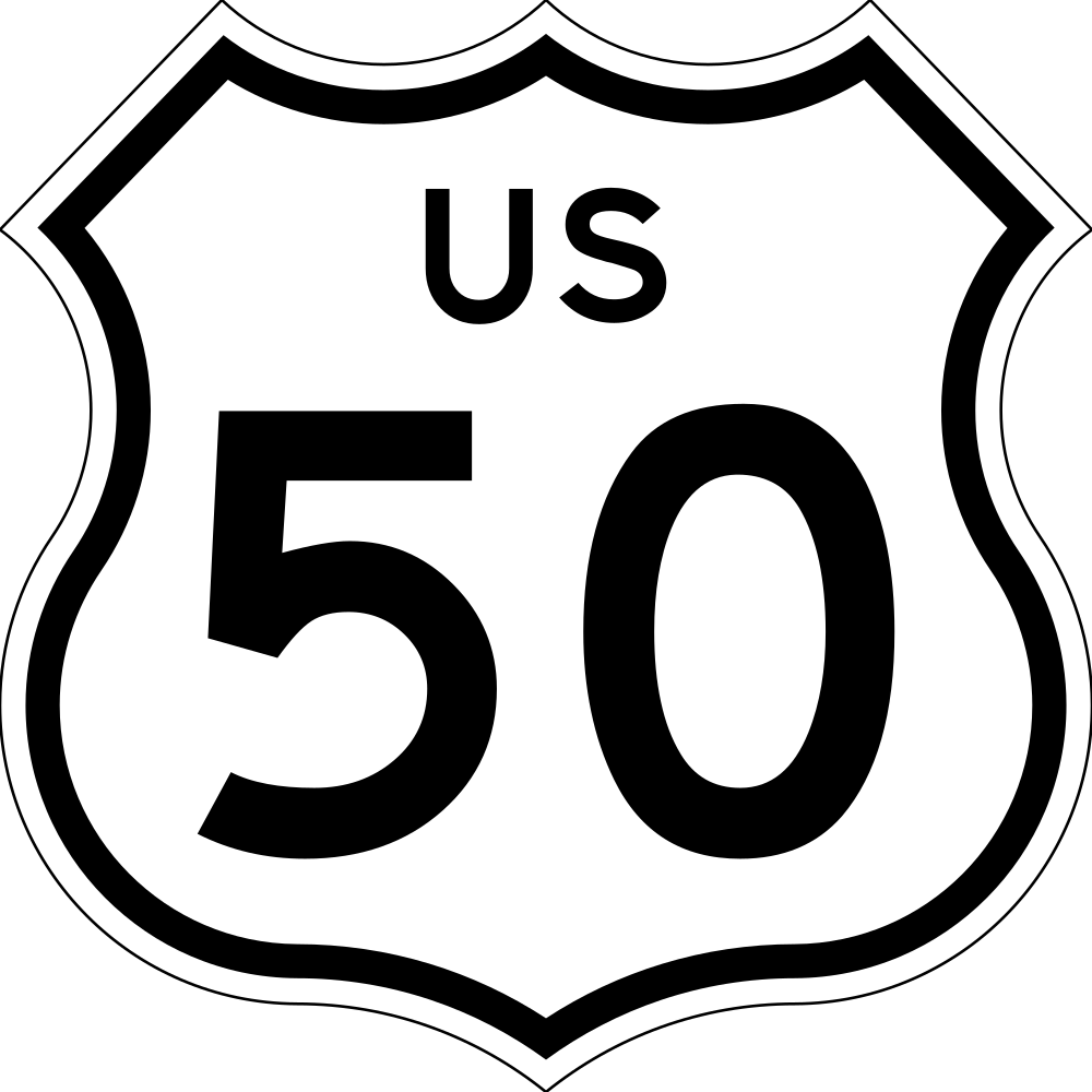 File:US 50 (1961 cutout).svg