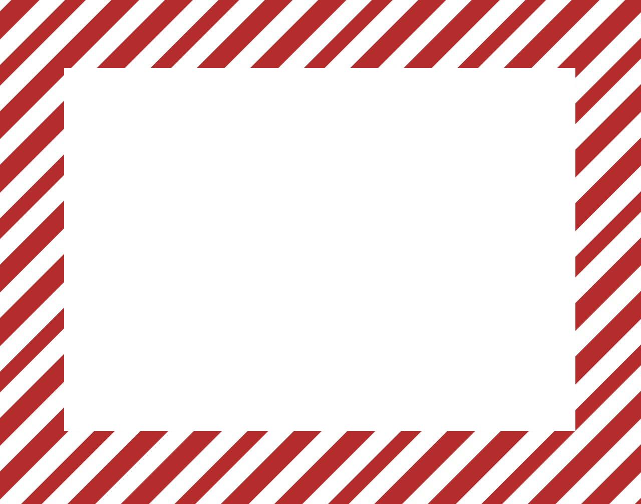 Candy Cane Border Clipart