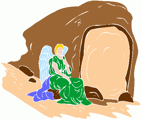 Free clipart jesus empty tomb