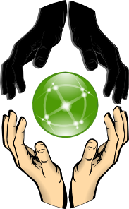 Hands Forming Unity Clip Art - vector clip art online ...