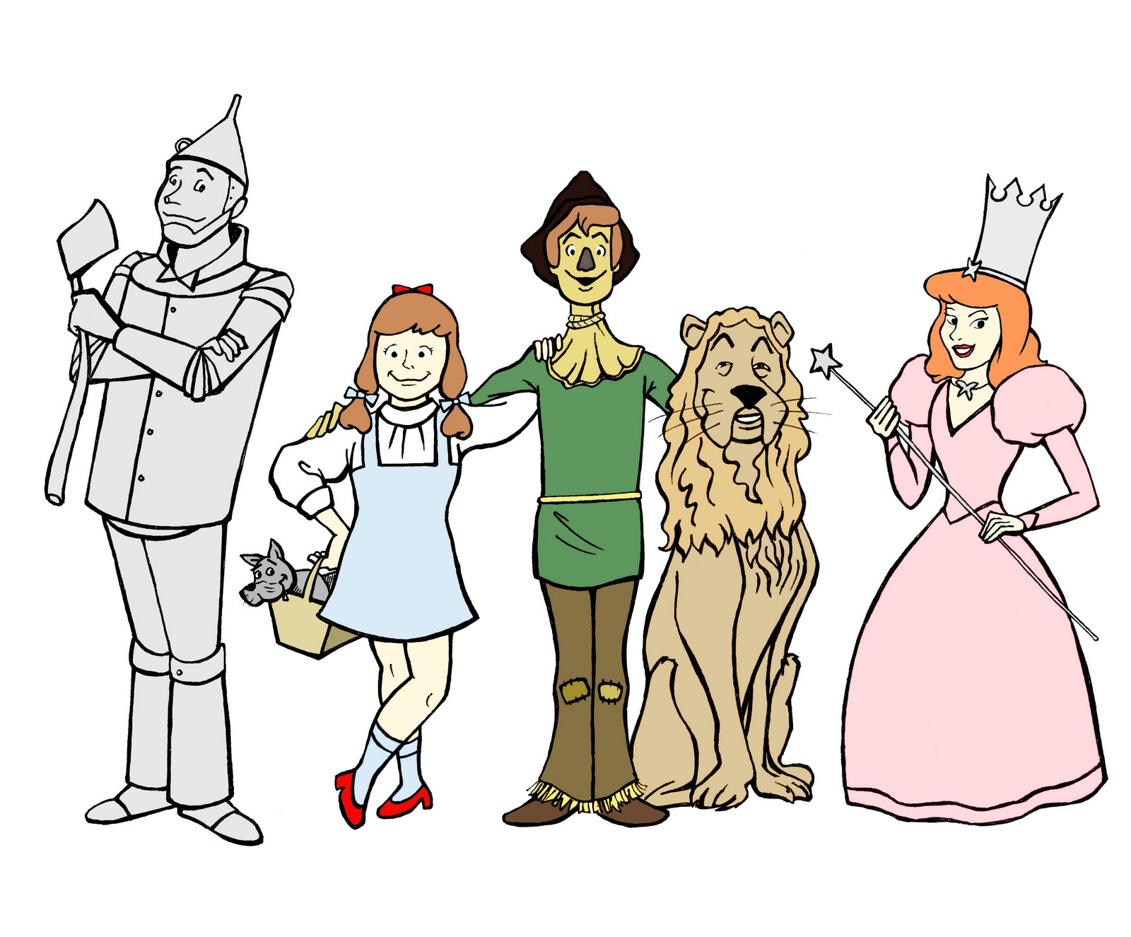 Wizard of oz clipart glinda transparent background