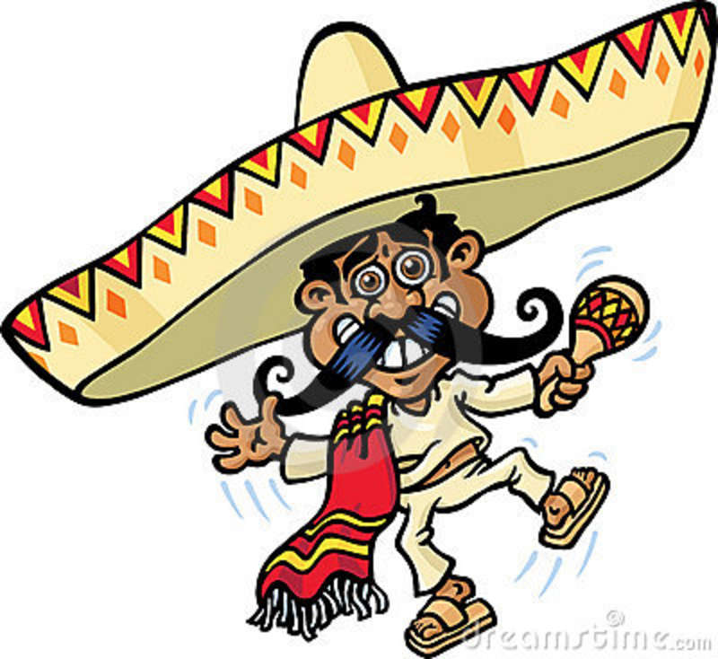 Male Dance Fiesta Clipart
