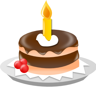 Clip Art: birthday cake ns wall paper scallywag ...