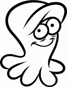 Nickelodeon - How to Draw Inky, Inky from Rocket Monkeys