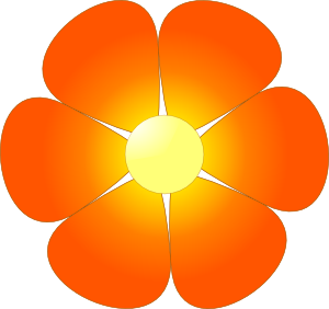 Flower 34 clip art - vector clip art online, royalty free & public ...