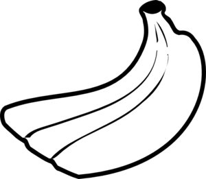 Banana clip art - vector clip art online, royalty free & public domain