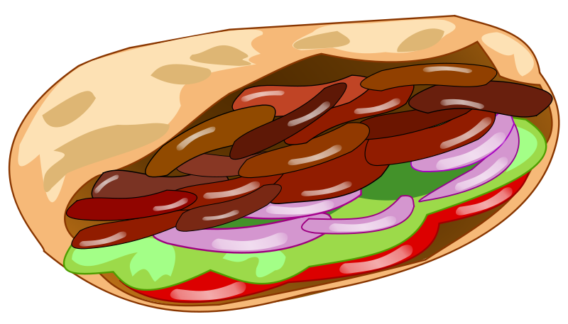 Clipart - Doner Kebab