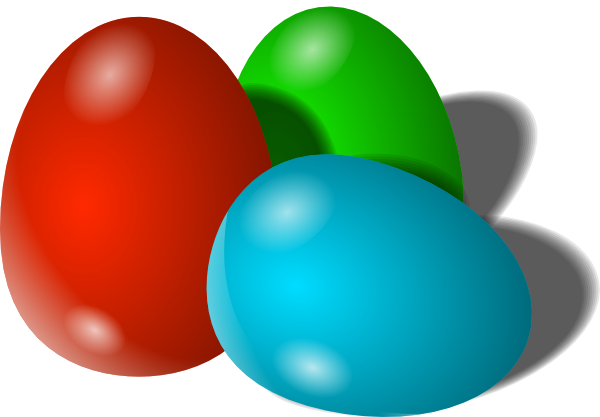 Easter Eggs Clip Art - vector clip art online ...