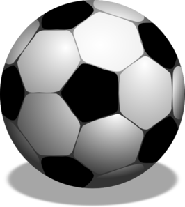 Soccer Ball clip art - vector clip art online, royalty free ...