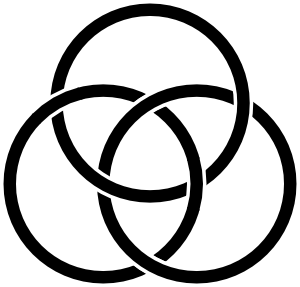 Borromean Rings clip art - vector clip art online, royalty free ...