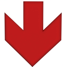 Red Arrow Pointing Down - ClipArt Best