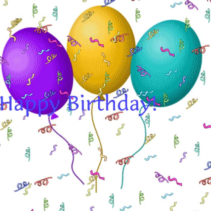 Happy birthday balloons clip art | Free Reference Images