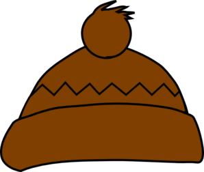 Brown Winter Hat clip art - vector clip art online, royalty free ...