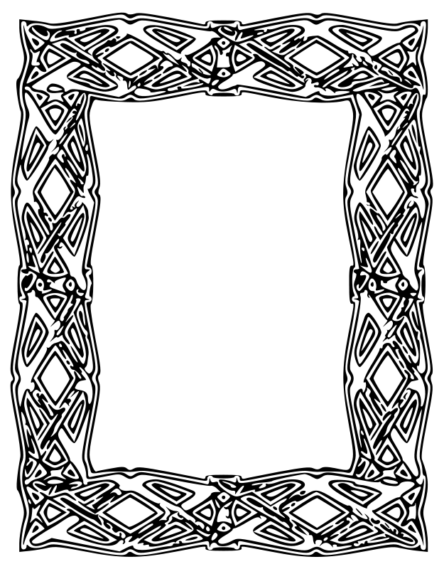 Clipart - frame outline