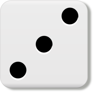 Dice 3 clip art - vector clip art online, royalty free &amp; public domain