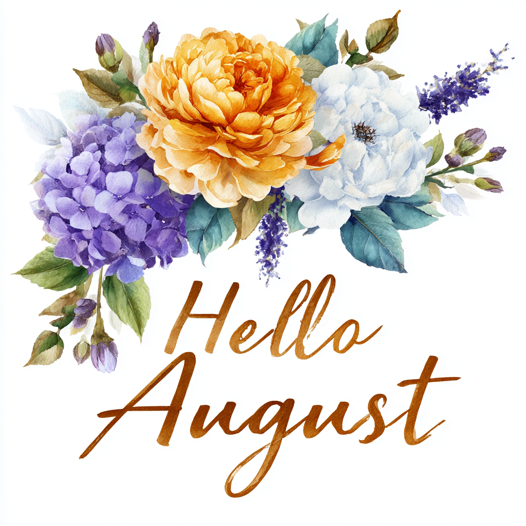 Hello August Floral
