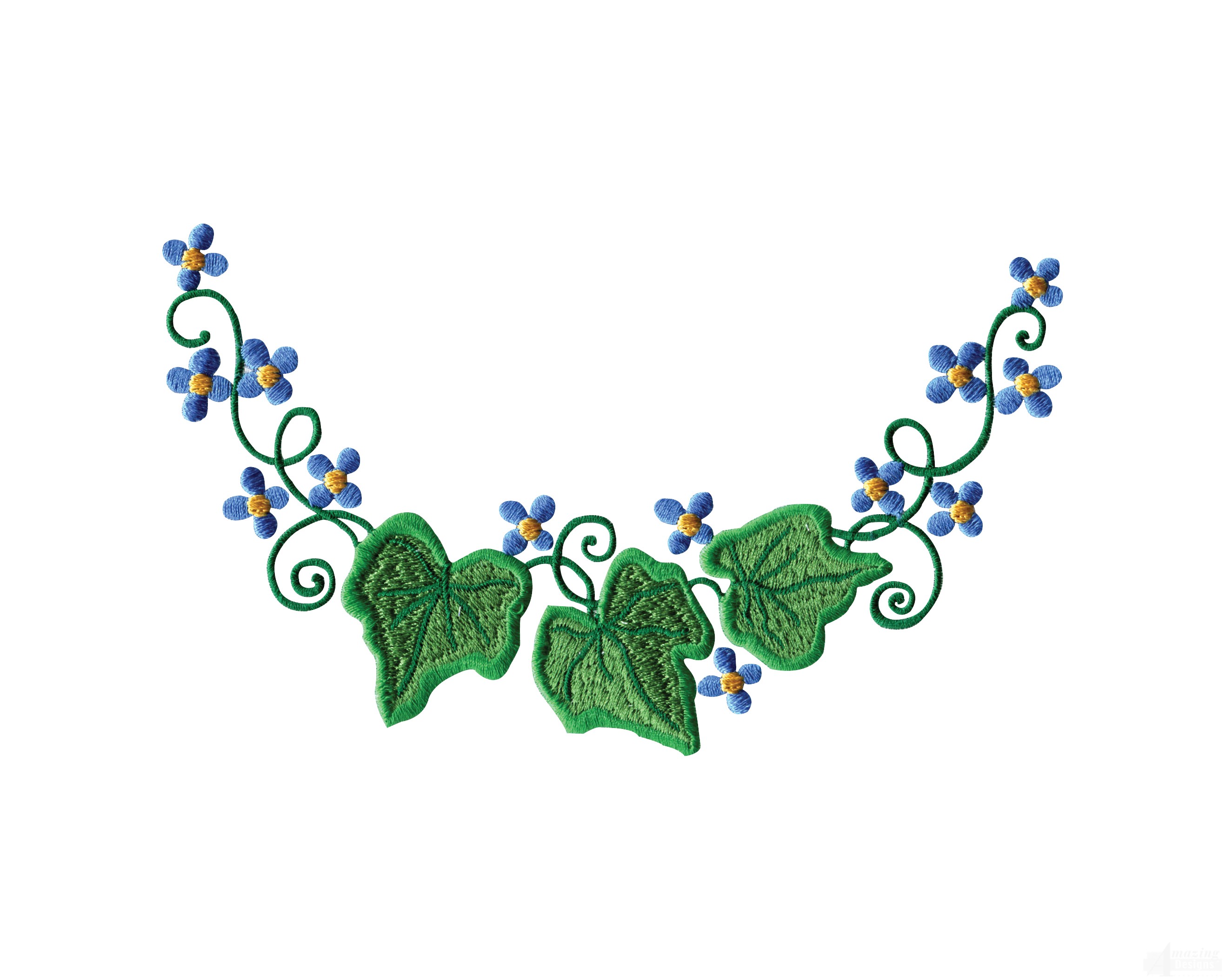 All Seasons Floral Borders Embroidery Design Collection
