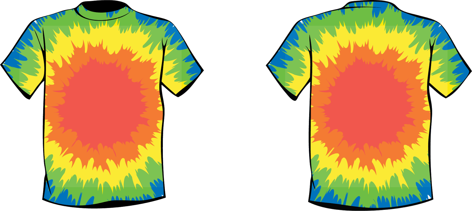 Tie Dye Clip Art Free